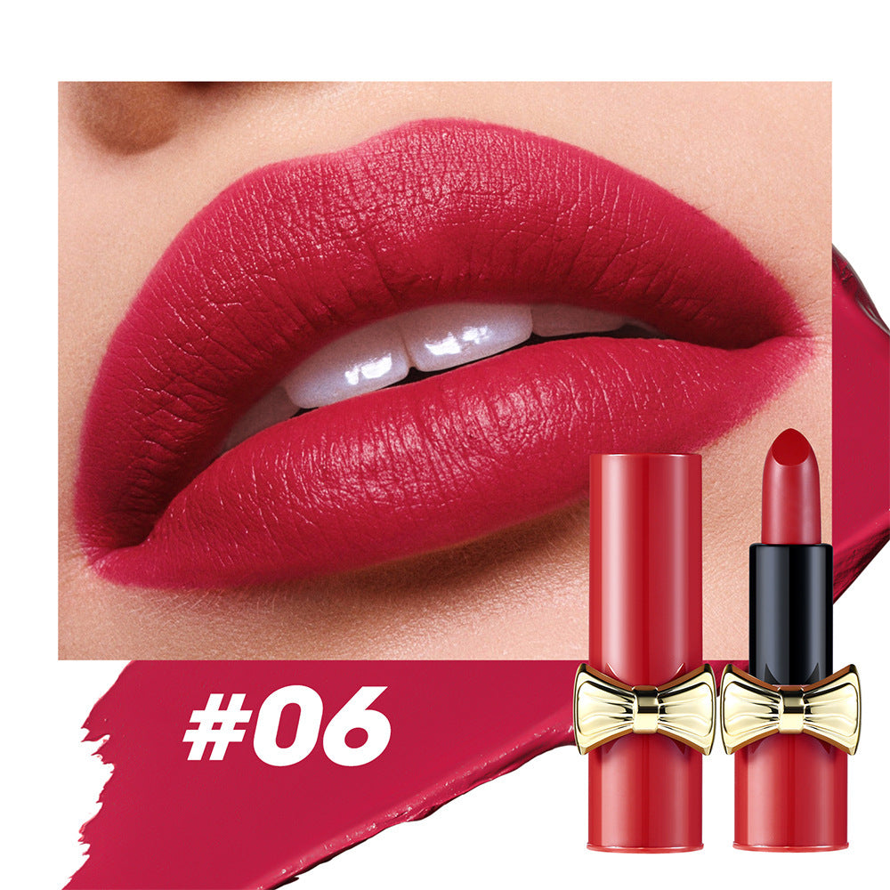 Bow Lipstick Matte Velvet Lasting