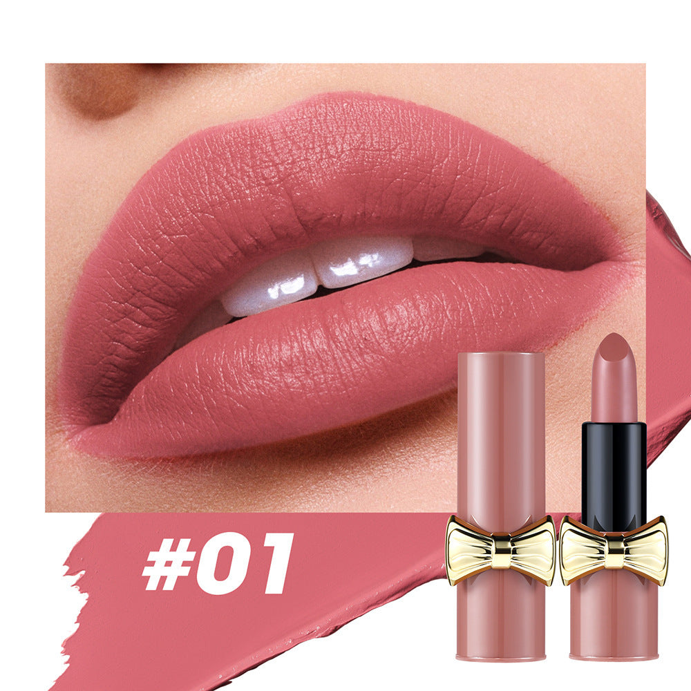 Bow Lipstick Matte Velvet Lasting